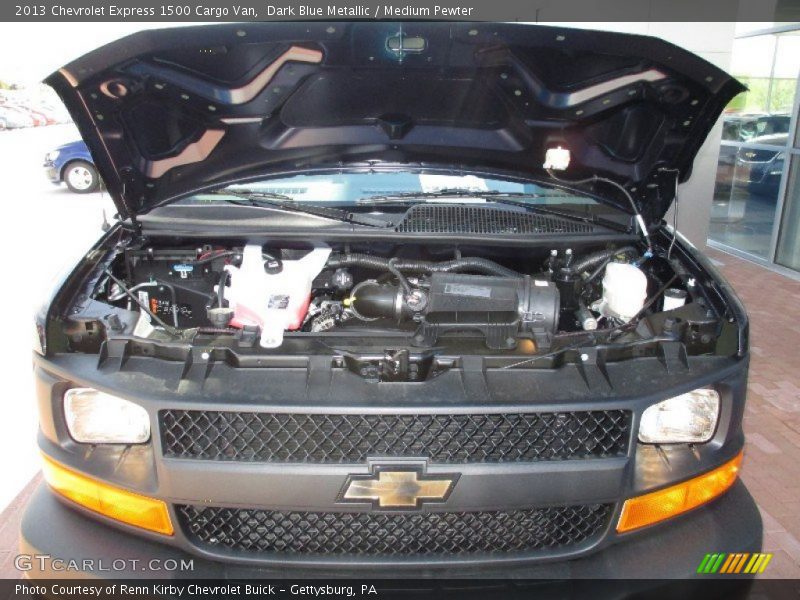 Dark Blue Metallic / Medium Pewter 2013 Chevrolet Express 1500 Cargo Van