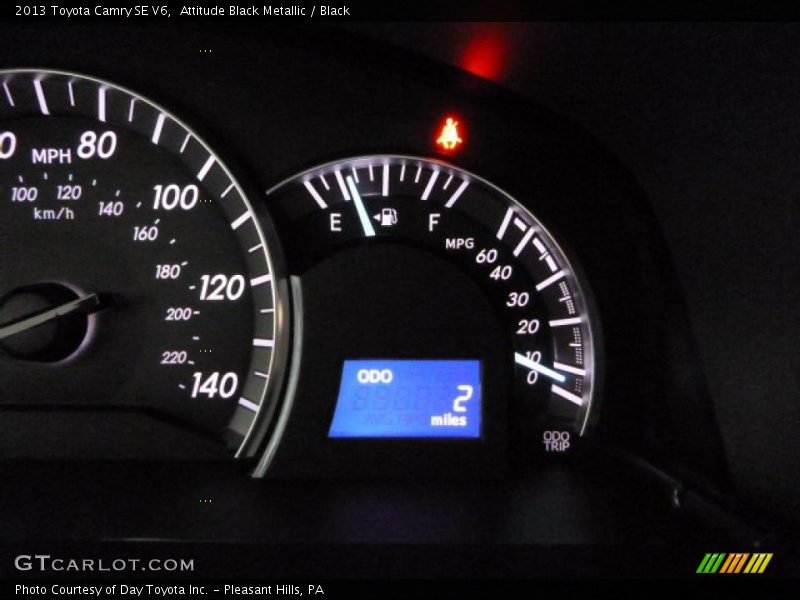 Attitude Black Metallic / Black 2013 Toyota Camry SE V6