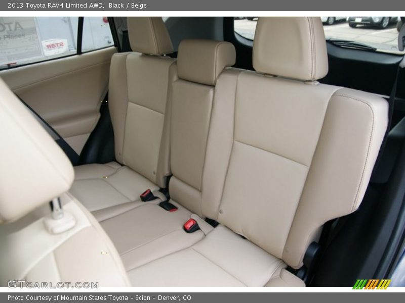 Black / Beige 2013 Toyota RAV4 Limited AWD