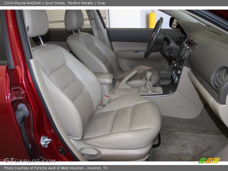  2004 MAZDA6 s Sport Sedan Gray Interior