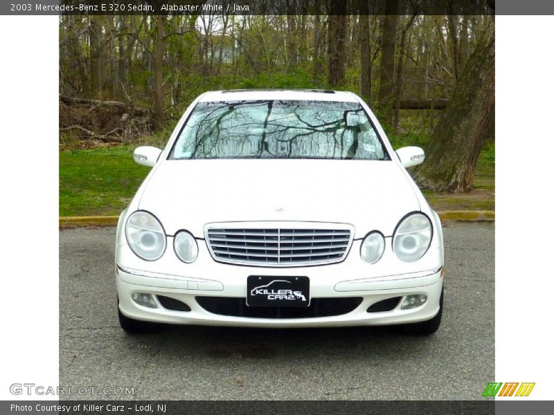 Alabaster White / Java 2003 Mercedes-Benz E 320 Sedan