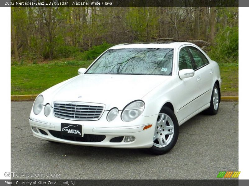 Alabaster White / Java 2003 Mercedes-Benz E 320 Sedan