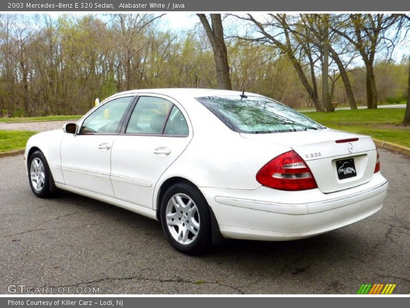 Alabaster White / Java 2003 Mercedes-Benz E 320 Sedan