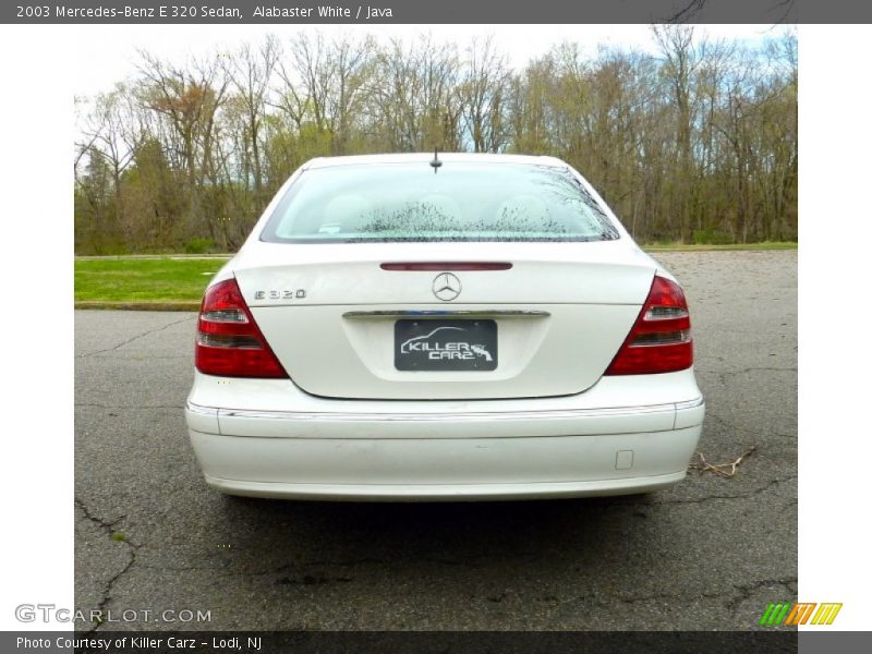 Alabaster White / Java 2003 Mercedes-Benz E 320 Sedan