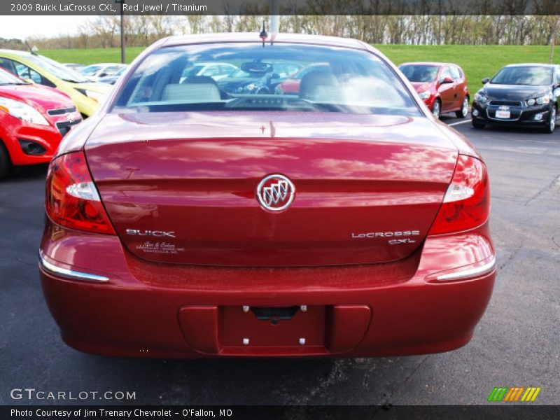 Red Jewel / Titanium 2009 Buick LaCrosse CXL