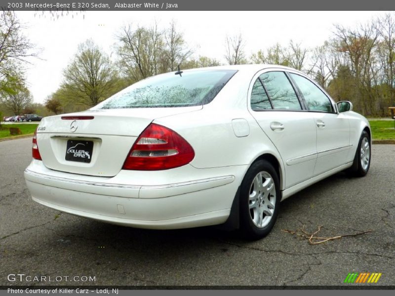 Alabaster White / Java 2003 Mercedes-Benz E 320 Sedan