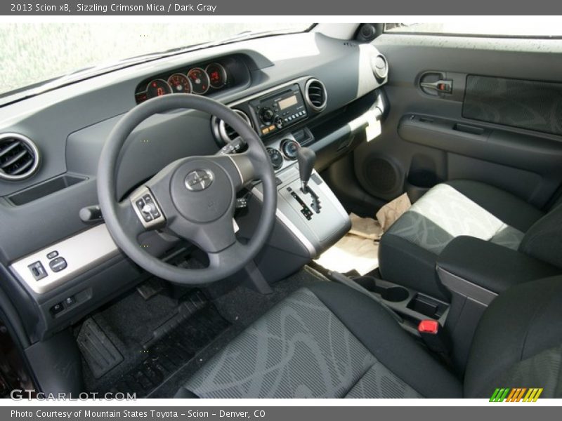  2013 xB  Dark Gray Interior