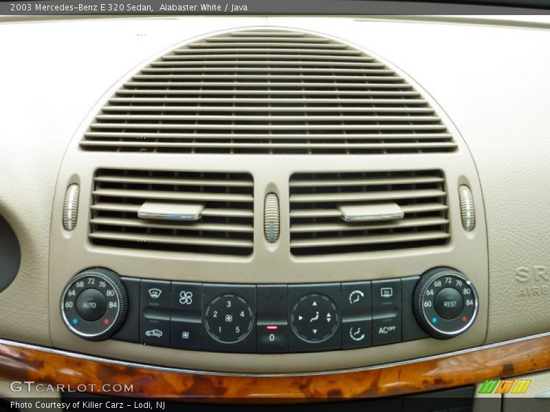 Controls of 2003 E 320 Sedan