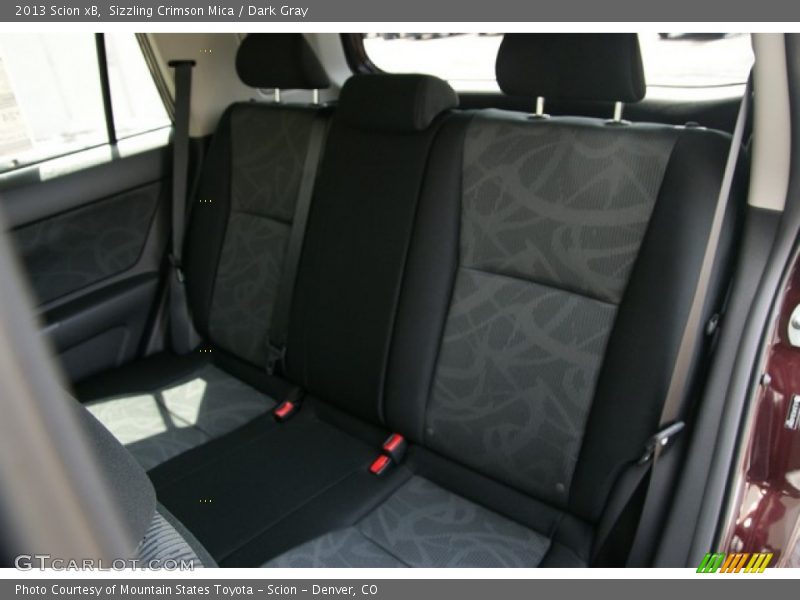Sizzling Crimson Mica / Dark Gray 2013 Scion xB