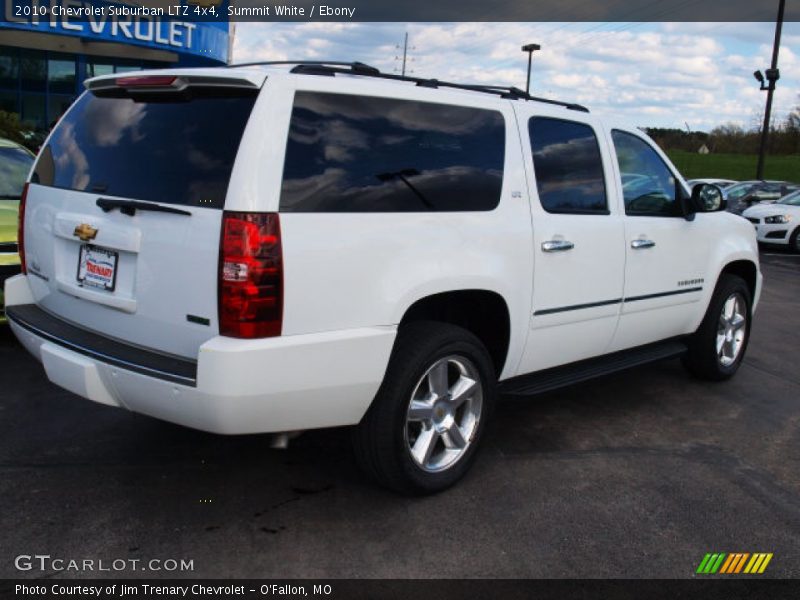 Summit White / Ebony 2010 Chevrolet Suburban LTZ 4x4