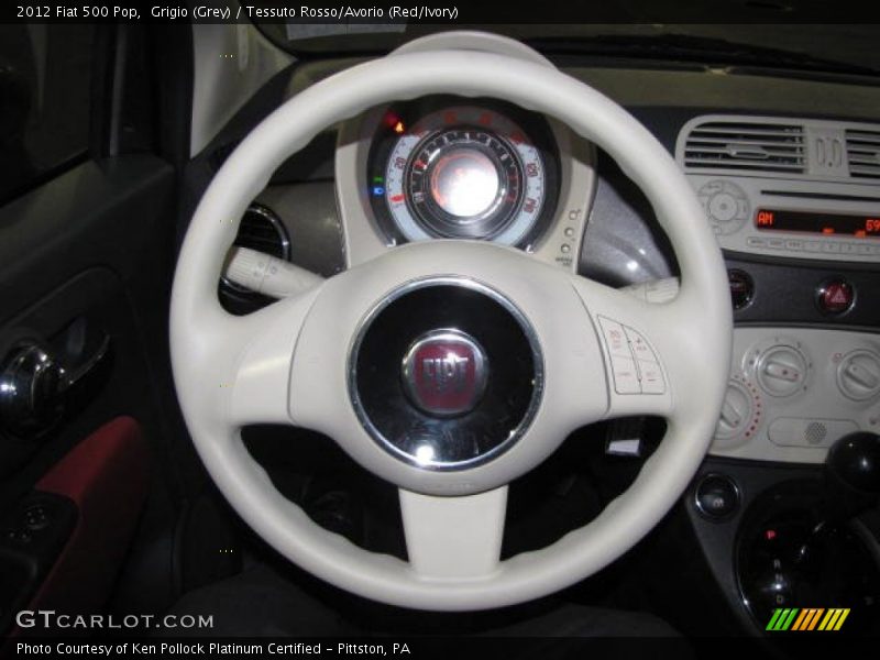  2012 500 Pop Steering Wheel