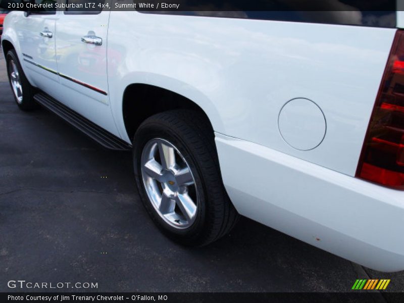 Summit White / Ebony 2010 Chevrolet Suburban LTZ 4x4
