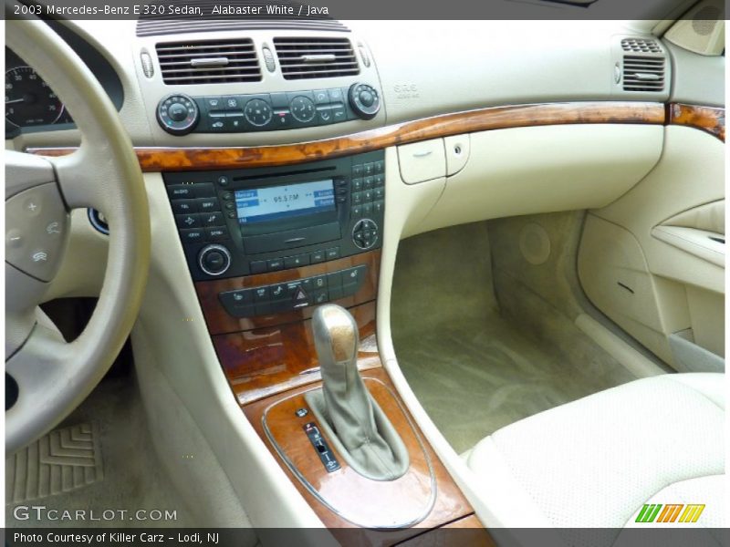 Alabaster White / Java 2003 Mercedes-Benz E 320 Sedan