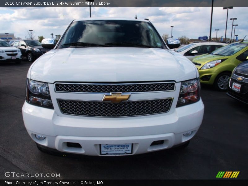 Summit White / Ebony 2010 Chevrolet Suburban LTZ 4x4