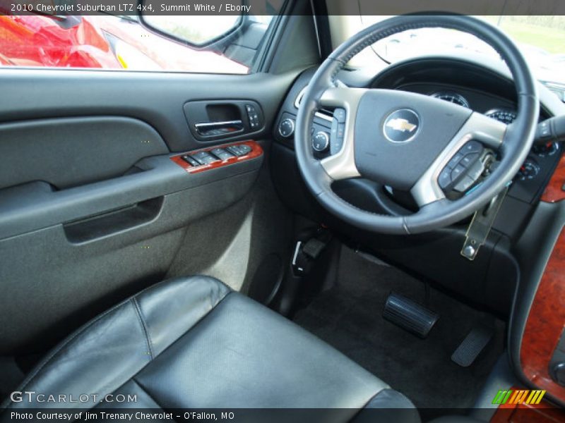 Summit White / Ebony 2010 Chevrolet Suburban LTZ 4x4
