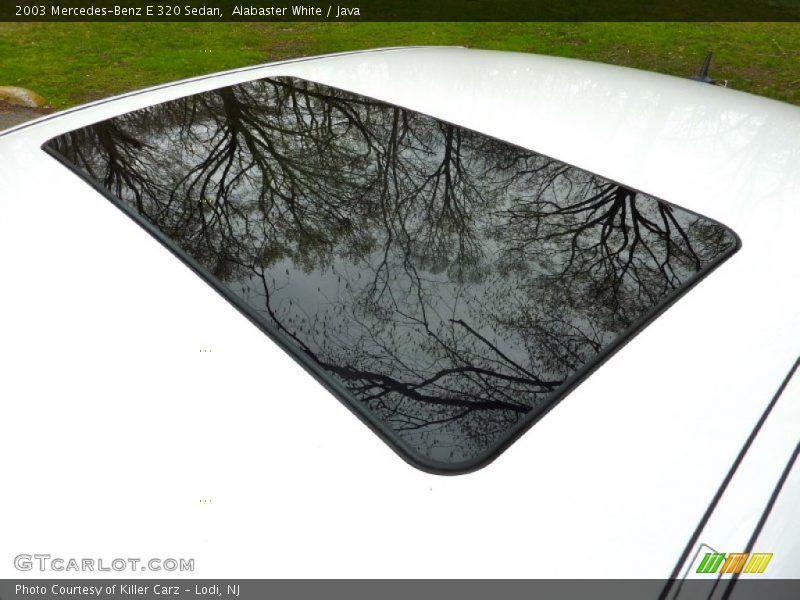 Alabaster White / Java 2003 Mercedes-Benz E 320 Sedan