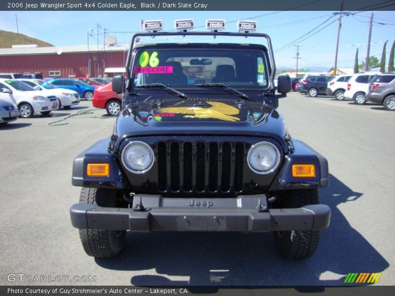 Black / Dark Slate Gray 2006 Jeep Wrangler Sport 4x4 Golden Eagle