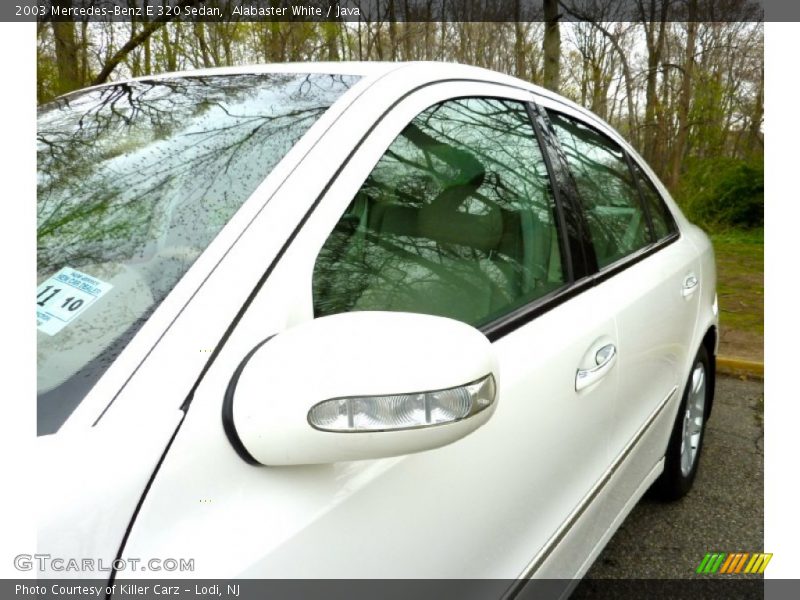 Alabaster White / Java 2003 Mercedes-Benz E 320 Sedan