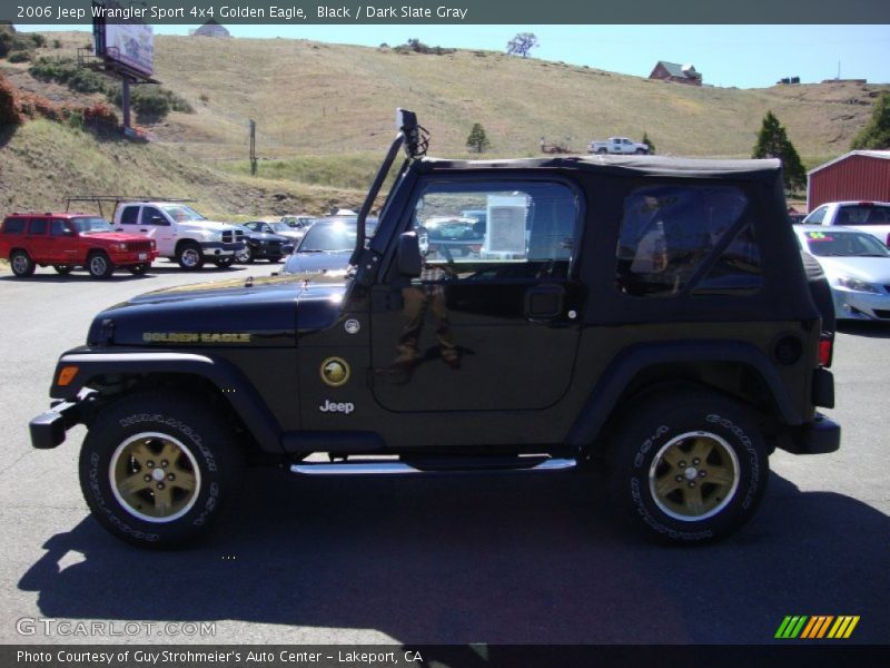 Black / Dark Slate Gray 2006 Jeep Wrangler Sport 4x4 Golden Eagle