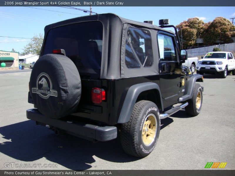 Black / Dark Slate Gray 2006 Jeep Wrangler Sport 4x4 Golden Eagle