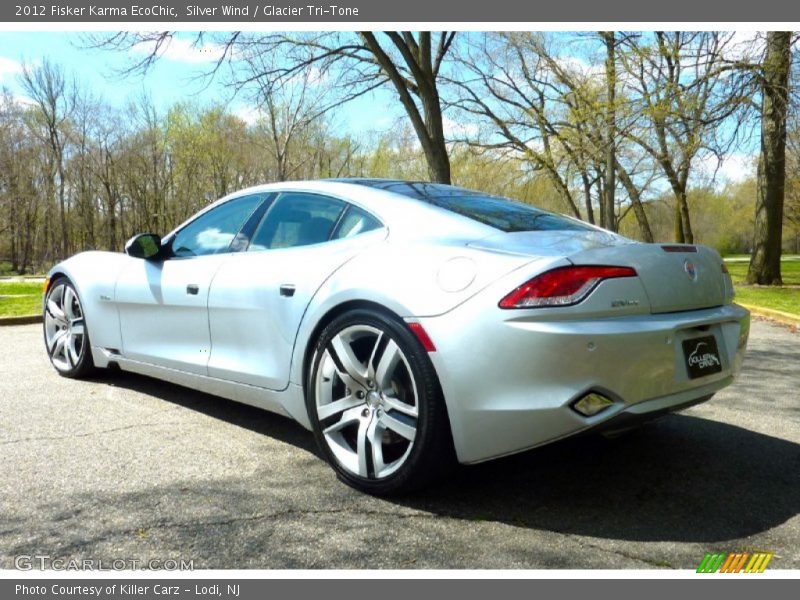 Silver Wind / Glacier Tri-Tone 2012 Fisker Karma EcoChic