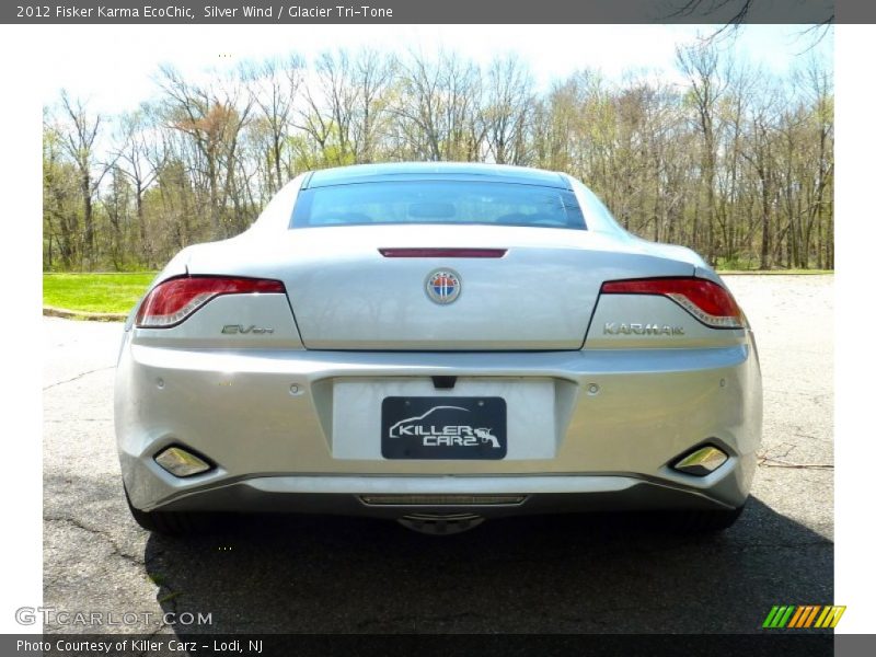 Silver Wind / Glacier Tri-Tone 2012 Fisker Karma EcoChic