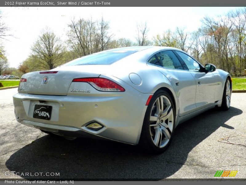 Silver Wind / Glacier Tri-Tone 2012 Fisker Karma EcoChic