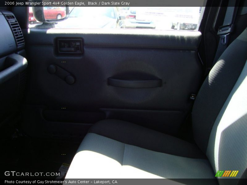 Black / Dark Slate Gray 2006 Jeep Wrangler Sport 4x4 Golden Eagle