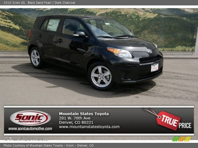 Black Sand Pearl / Dark Charcoal 2013 Scion xD