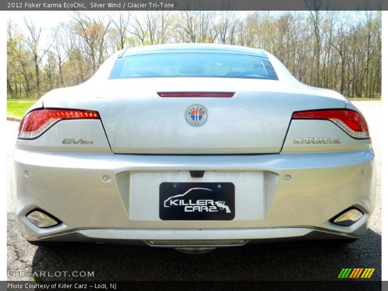Silver Wind / Glacier Tri-Tone 2012 Fisker Karma EcoChic