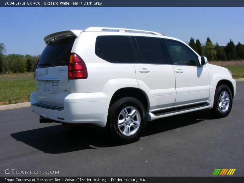 Blizzard White Pearl / Dark Gray 2004 Lexus GX 470