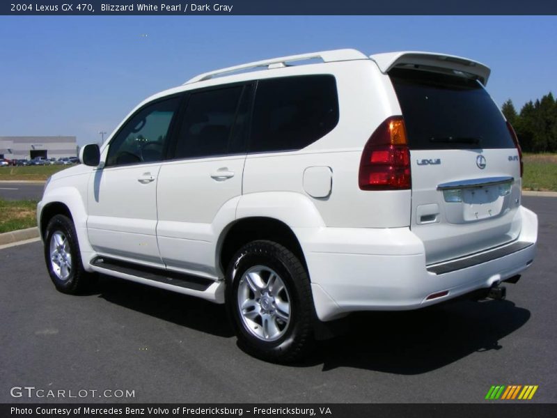 Blizzard White Pearl / Dark Gray 2004 Lexus GX 470