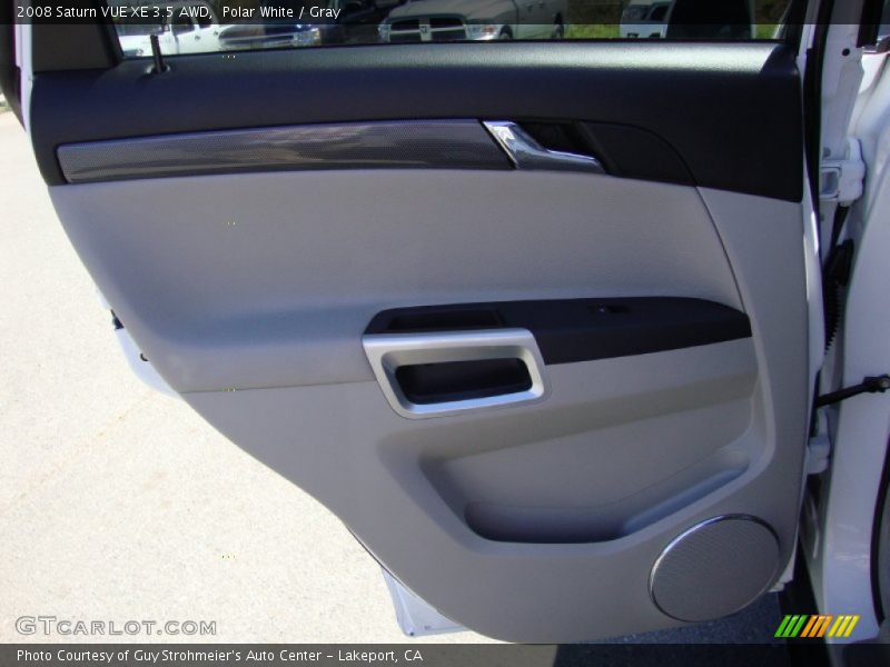 Polar White / Gray 2008 Saturn VUE XE 3.5 AWD