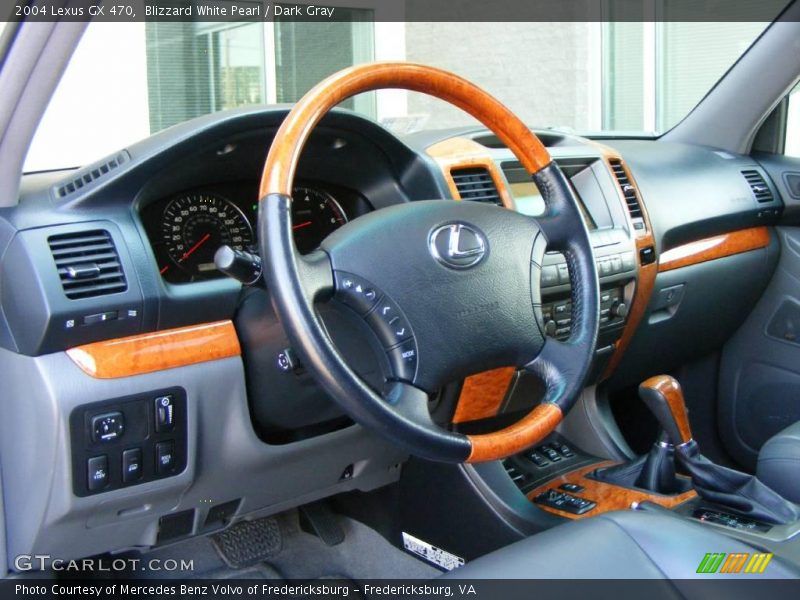 Blizzard White Pearl / Dark Gray 2004 Lexus GX 470