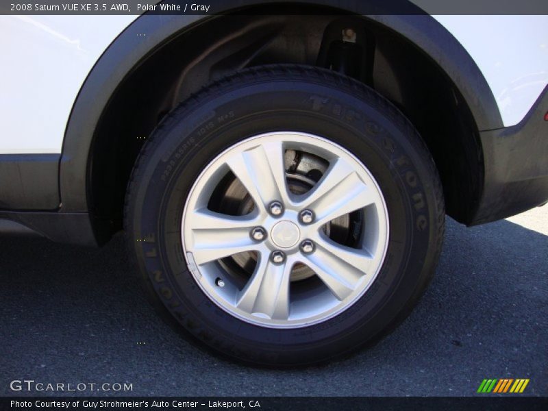 Polar White / Gray 2008 Saturn VUE XE 3.5 AWD