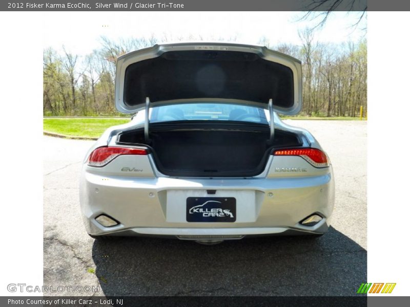 Silver Wind / Glacier Tri-Tone 2012 Fisker Karma EcoChic