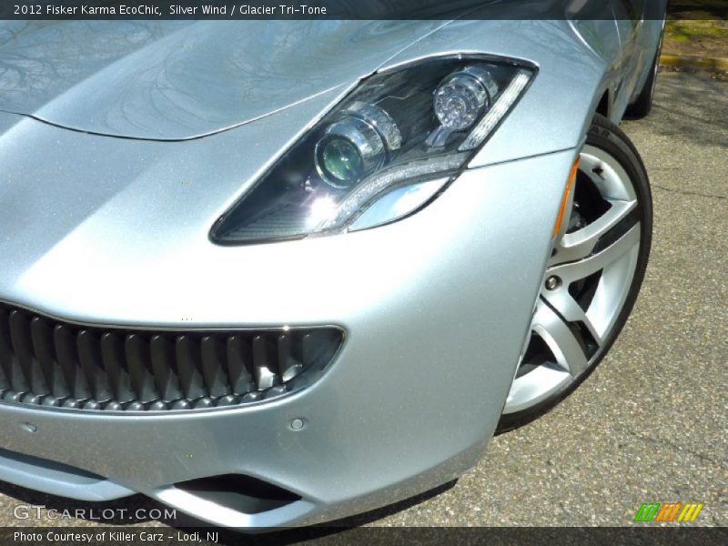 Silver Wind / Glacier Tri-Tone 2012 Fisker Karma EcoChic