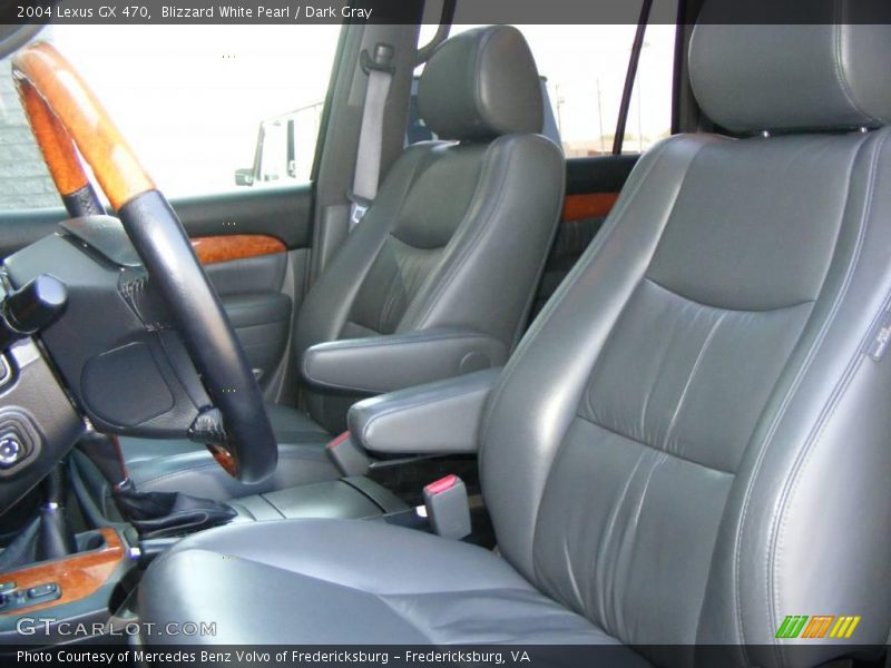 Blizzard White Pearl / Dark Gray 2004 Lexus GX 470