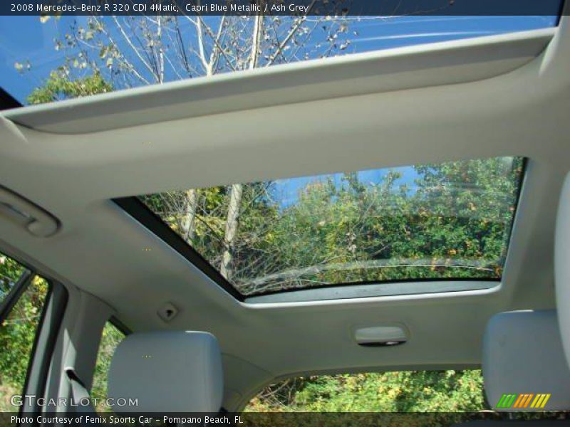 Capri Blue Metallic / Ash Grey 2008 Mercedes-Benz R 320 CDI 4Matic