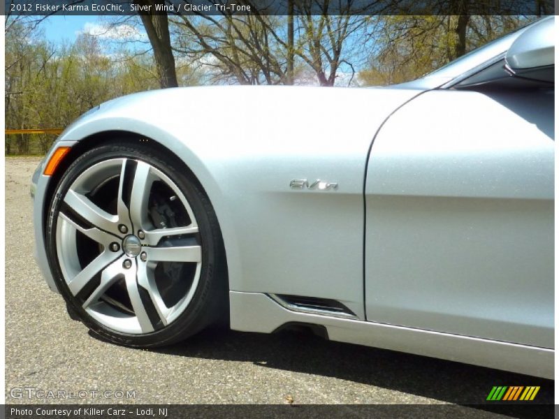 Silver Wind / Glacier Tri-Tone 2012 Fisker Karma EcoChic