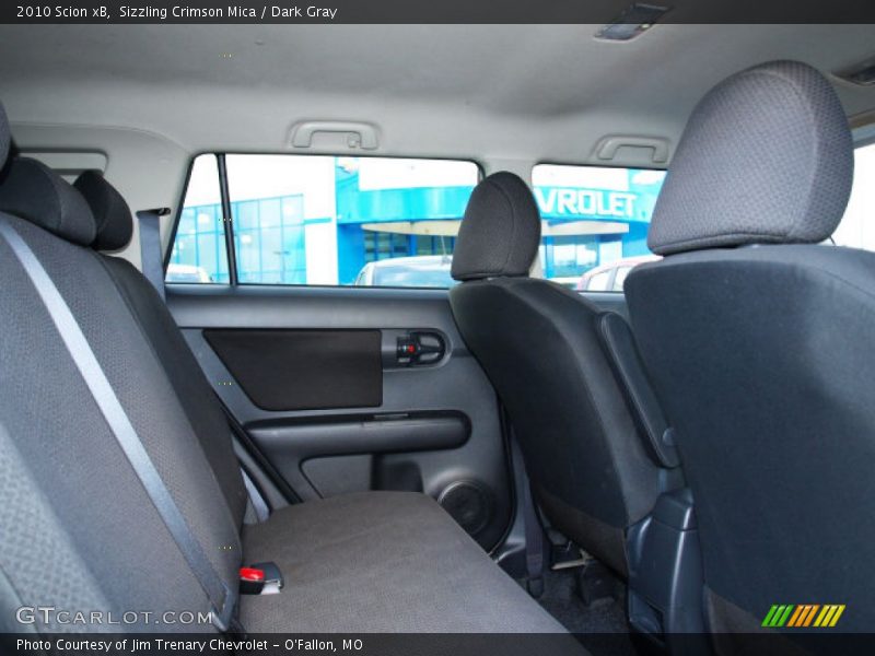 Sizzling Crimson Mica / Dark Gray 2010 Scion xB