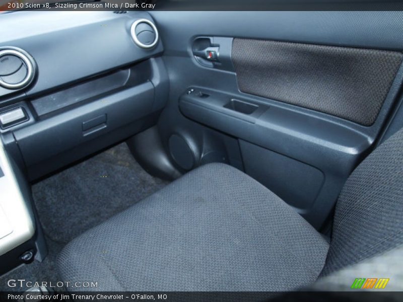 Sizzling Crimson Mica / Dark Gray 2010 Scion xB