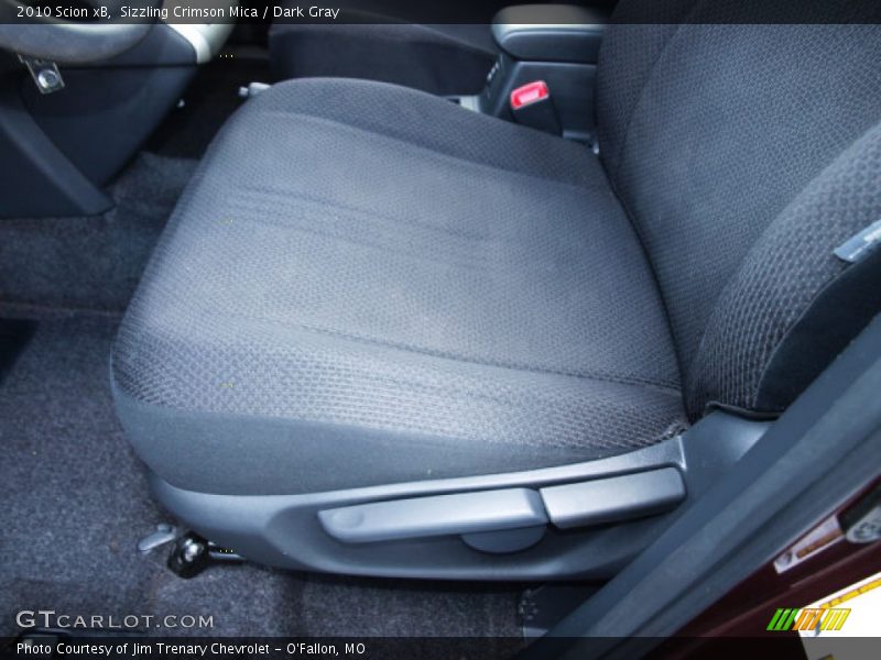 Sizzling Crimson Mica / Dark Gray 2010 Scion xB