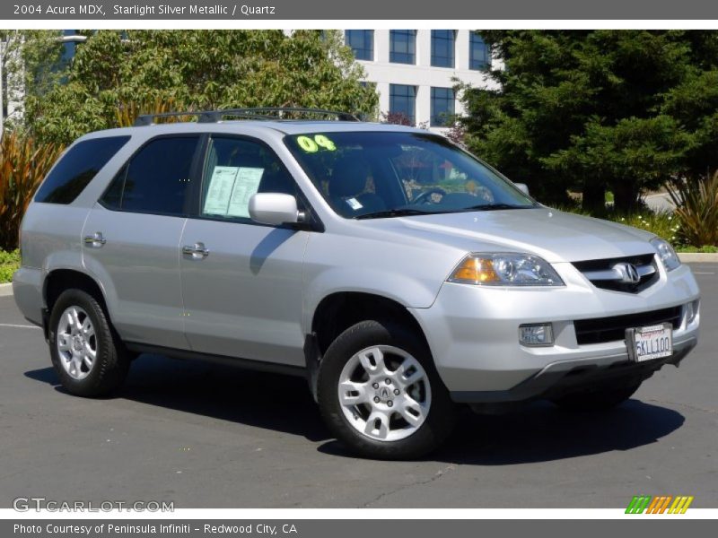Starlight Silver Metallic / Quartz 2004 Acura MDX
