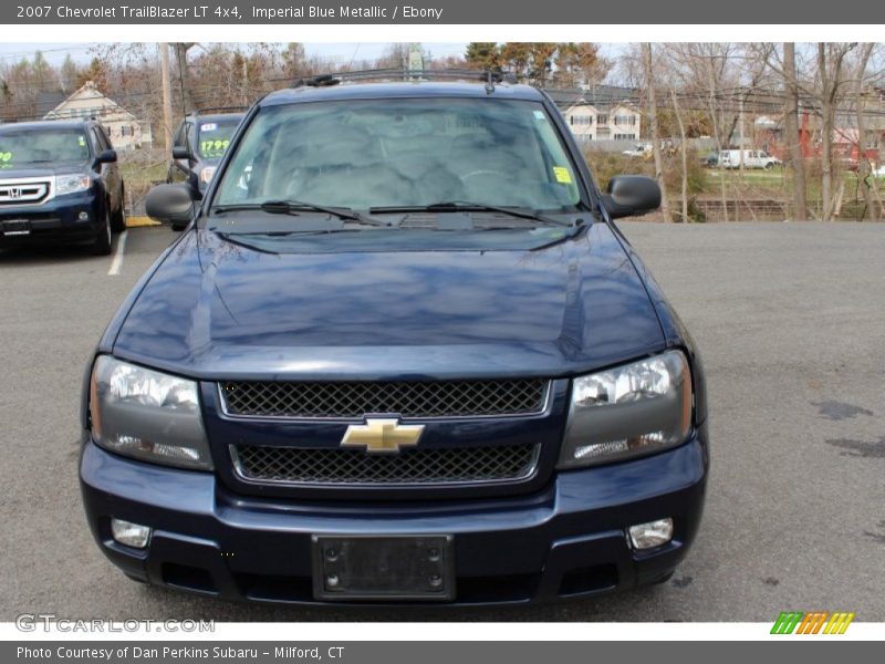 Imperial Blue Metallic / Ebony 2007 Chevrolet TrailBlazer LT 4x4
