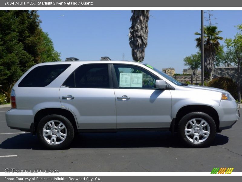 Starlight Silver Metallic / Quartz 2004 Acura MDX