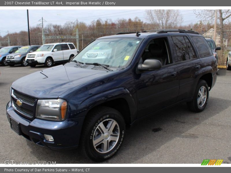Imperial Blue Metallic / Ebony 2007 Chevrolet TrailBlazer LT 4x4