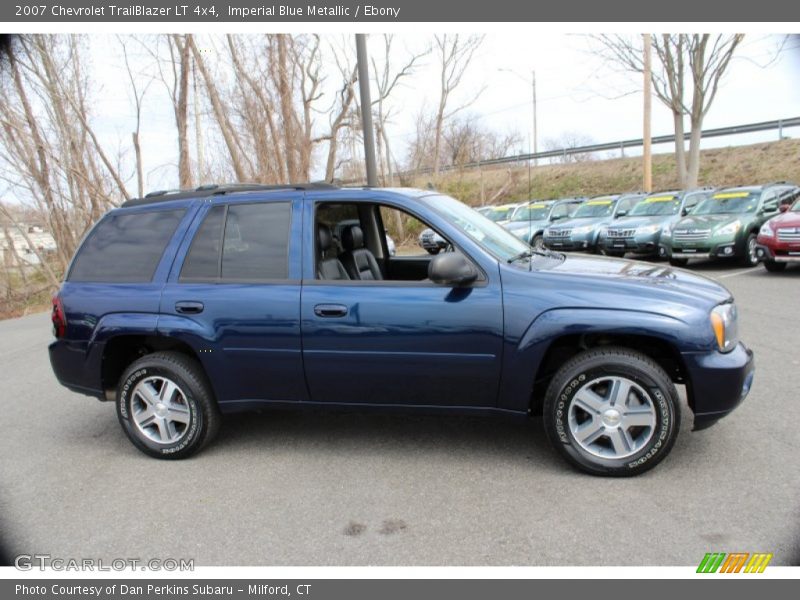 Imperial Blue Metallic / Ebony 2007 Chevrolet TrailBlazer LT 4x4