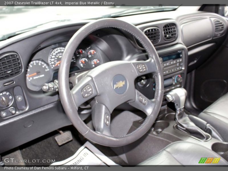 Imperial Blue Metallic / Ebony 2007 Chevrolet TrailBlazer LT 4x4