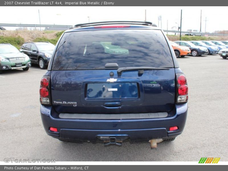 Imperial Blue Metallic / Ebony 2007 Chevrolet TrailBlazer LT 4x4